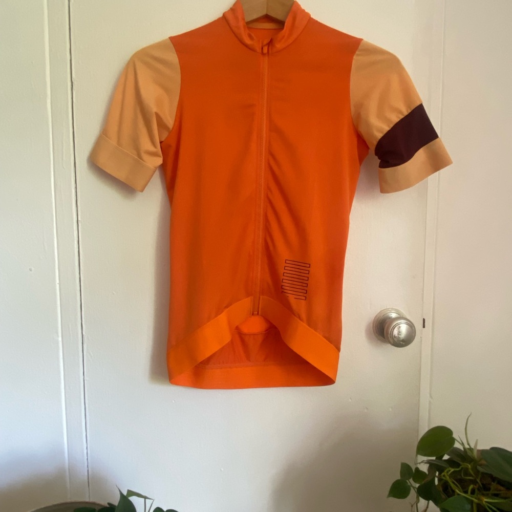 Rapha Orange Cycling Jersey